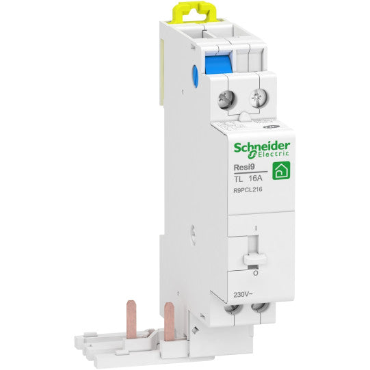 Schneider Electric Resi9 Impulse relay, Resi9 TL, 2P, 2 NO, 16 A, coil 230 V - R9PCL216