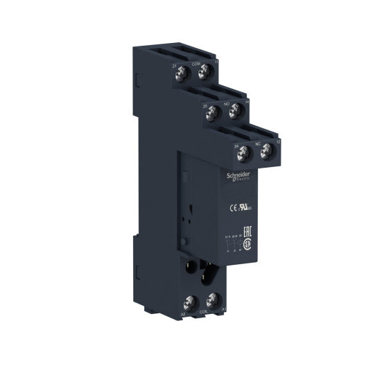 Schneider Electric SCHNEIDER interface plug-in relay - Zelio RSB - 2 C/O - 230 V AC - 8 A - with socket - RSB2A080P7S