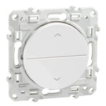 Schneider Electric Odace Odace, push-button switch, 2-way push-button, 6 A, white - S520207