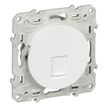 Schneider Electric Odace Odace, data socket, 1 socket, RJ45 cat.5 UTP, white - S520471