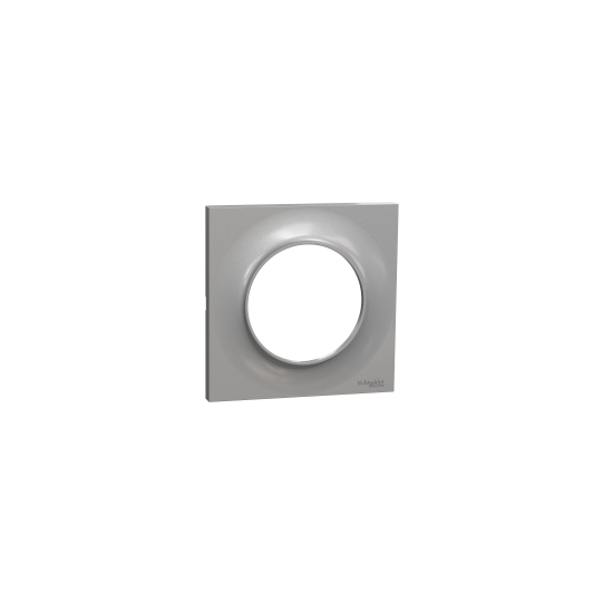 Schneider Electric Odace Cover frame, Odace Styl, 1 gang, aluminium - S520702E
