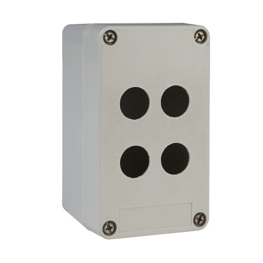 Schneider Electric SCHNEIDER empty control station - XAP-A - plastic - 4 openings in 2 columns - XAPA1104