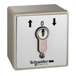 Schneider Electric SCHNEIDER Harmony, Control station key operated, surface mounting, key switch selector, 3 positions, stay put, 1 NO, marked UP ARROW - O - DOWN ARROW - XAPS11331N
