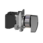 Schneider Electric SCHNEIDER Harmony XB4, Selector switch, metal ,black Ø22, long handle, 2 positions, stay put, 1 NO - XB4BJ21