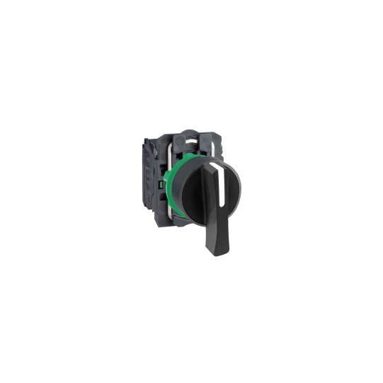 Schneider Electric SCHNEIDER Harmony XB5, Selector switch, plastic, black, Ø22, long handle, 3 positions, stay put, 2 NO - XB5AJ33