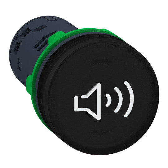 Schneider Electric SCHNEIDER Complete buzzer, plastic, Ø22, continuous or intermittent tone, 24 V AC/DC - XB5KSB