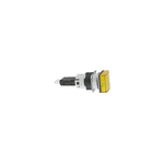 Schneider Electric SCHNEIDER square yellow complete pilot light Ø16 with integral LED 12...24V - XB6CV5BB