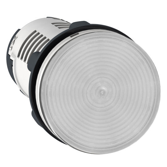 Schneider Electric SCHNEIDER Monolithic pilot light, plastic, clear, Ø22, integral LED, 24 V AC/DC - XB7EV07BP