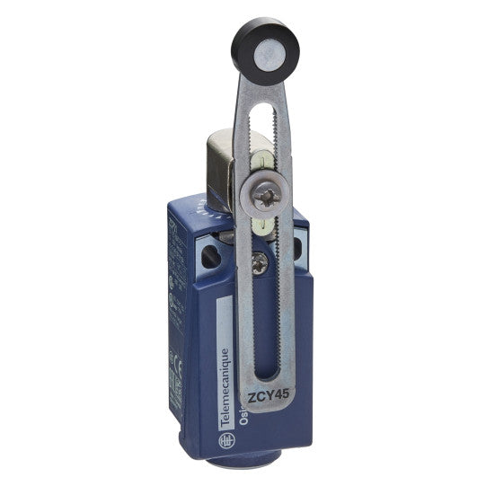 Schneider Electric SCHNEIDER Télémécanique - limit switch XCKP - th.plastic roller lever var.length - 1NC+1NO - snap - M16 - XCKP2145P16