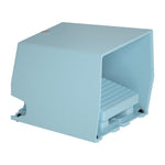 Schneider Electric SCHNEIDER Télémécanique - Preventa XPE, Single foot switch, metal, blue, with cover, trigger mechanism, 1 NO + 1 NC - XPEM510