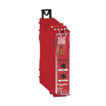 Schneider Electric SCHNEIDER Preventa module Cat.4 potential free NC/NC, NO/NC & PNP/PNP 24vac/dc screw - XPSUAF13AP