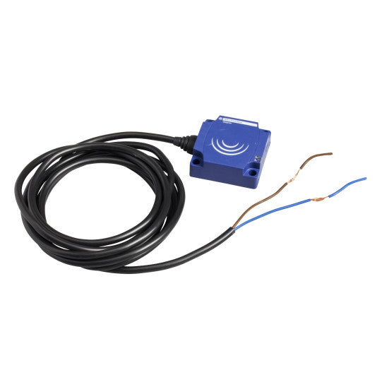 Schneider Electric SCHNEIDER Télémécanique - inductive sensor XS8 40x40x15 - PBT - Sn25mm - 12..24VDC - cable 2m - XS8C1A1PAL2