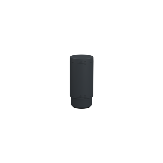 Schneider Electric SCHNEIDER Base Module, Harmony XVB7 Modular Tower Light, Ø70mm, AC base with adapter and cover, Grey - XVB7C21M