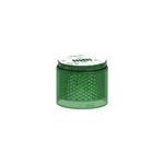 Schneider Electric SCHNEIDER Light Module, Harmony XVB7 Modular Tower Light, Green, Ø70mm, Steady, Colored Lens - XVB7C23
