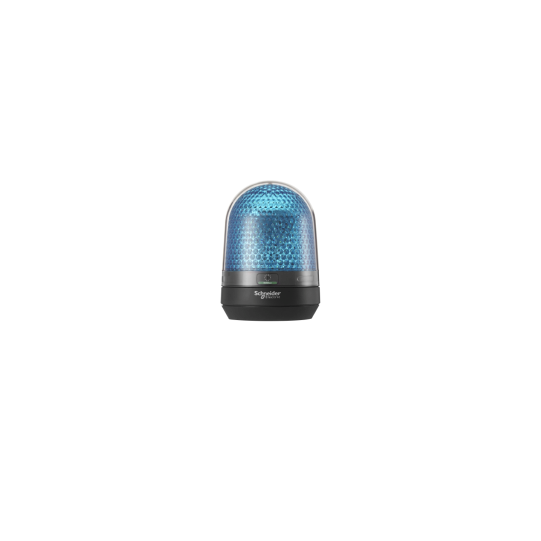 Schneider Electric SCHNEIDER Illuminated beacon without buzzer, blue, Ø100, integral LED, 12...24 V DC - XVR3B06