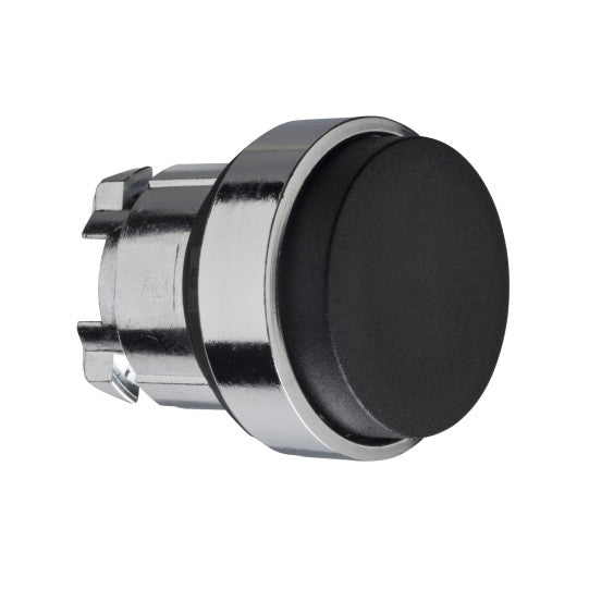Schneider Electric SCHNEIDER black projecting pushbutton head Ø22 push-push unmarked - ZB4BH2