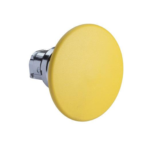 Schneider Electric SCHNEIDER yellow Ø60 mushroom pushbutton head Ø22 spring return - ZB4BR5