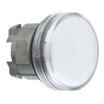 Schneider Electric SCHNEIDER white pilot light head Ø22 plain lens for integral LED - ZB4BV013
