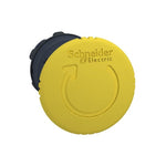 Schneider Electric SCHNEIDER yellow Ø40 mushroom pushbutton head Ø22 latching turn release - ZB5AS55