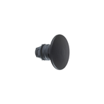 Schneider Electric SCHNEIDER Head for non illuminated push button, Harmony XB5, black Ø 60 mushroom pushbutton Ø22 mm latching turn release - ZB5AS62