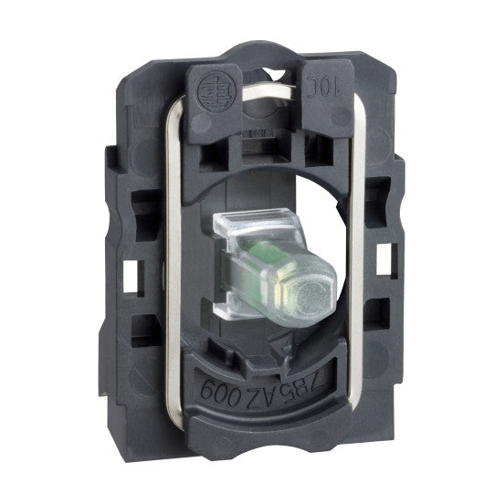 Schneider Electric SCHNEIDER red light block with body/fixing collar integral LED 24V - ZB5AVB4