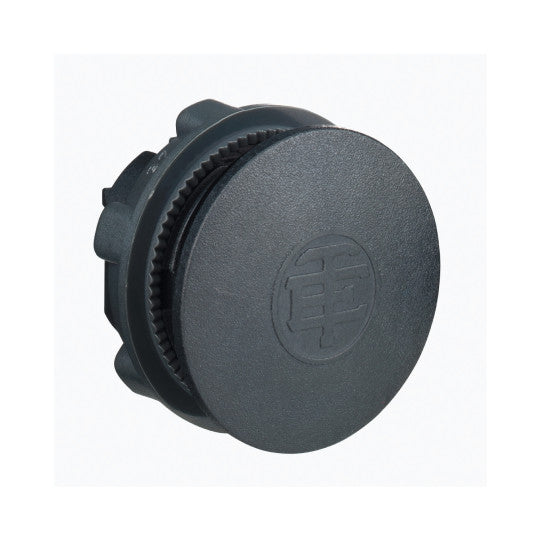 Schneider Electric SCHNEIDER black round blanking plug for Ø22 hole - ZB5SZ3