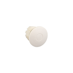Schneider Electric SCHNEIDER Cap for flush push button head, Harmony XB5, plastic, white, 22mm, unmarked - ZB5SZ31