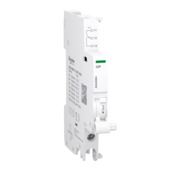 Schneider Electric Acti 9 A9A26904 - Acti9 Auxiliary Contact iOF 1OC 100mA to 6A, AC-DC - Schneider Electric
