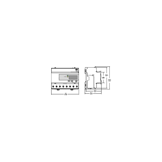 Schneider Electric Acti 9 iEM3150 energy meter - 63 A - Modbus - A9MEM3150
