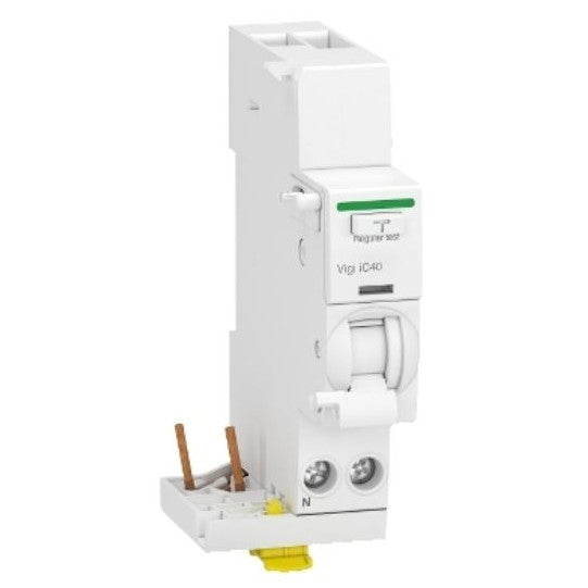 Schneider Electric Acti9 Acti9 iDT40 module diff Vigi départ iDT40 1P+N 25A 300mA type AC - A9Y83625