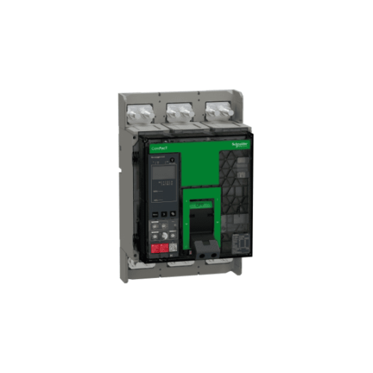 Schneider Electric SCHNEIDER Circuit breaker, ComPacT NS1000H, 70kA at 415VAC, 3P, fixed, manually operated, MicroLogic 5.0E control unit, 1000A - C100H35EFM