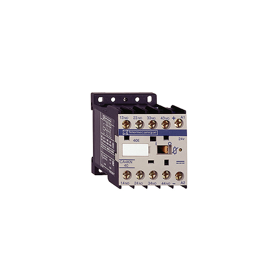 Schneider Electric TeSys TeSys K control relay - 3 NO + 1 NC - <= 690 V - 24 V DC low consumption coil - CA4KN31BW3