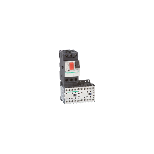 Schneider Electric TeSys TeSys GV2ME - combined reversing starter- 1..1,6A - 24Vcc - GV2ME06K2BW3