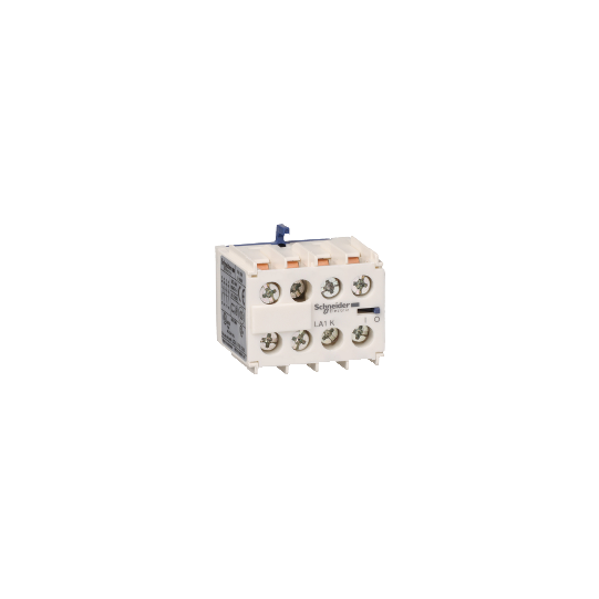 Schneider Electric TeSys TeSys K - Auxiliary contact block - 1 NO + 3 NC - screw-clamps terminals - LA1KN13