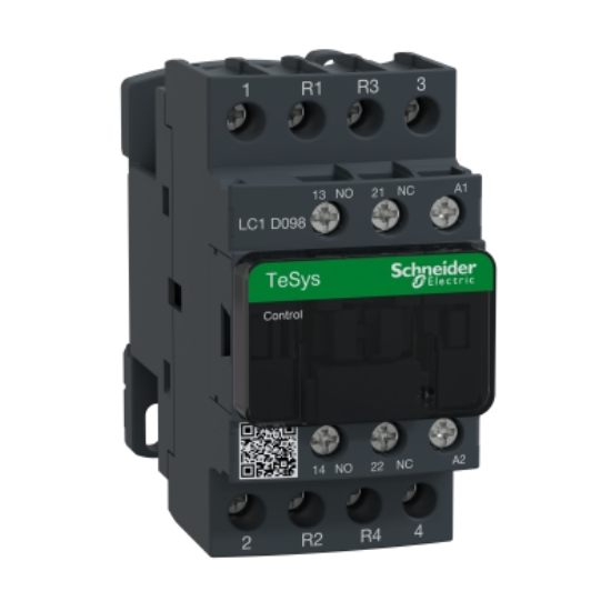 Schneider Electric TeSys TeSys LC1D - contacteur - 4P (2F+2O) - AC-1 440V - 20A - bobine 24Vca - LC1D098B7