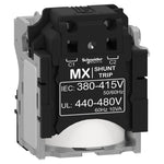 Schneider Electric SCHNEIDER MX shunt release, ComPacT NSX, rated voltage 380/415 VAC 50/60 Hz, 440/480 VAC 60 Hz, screwless spring terminal connections - LV429388