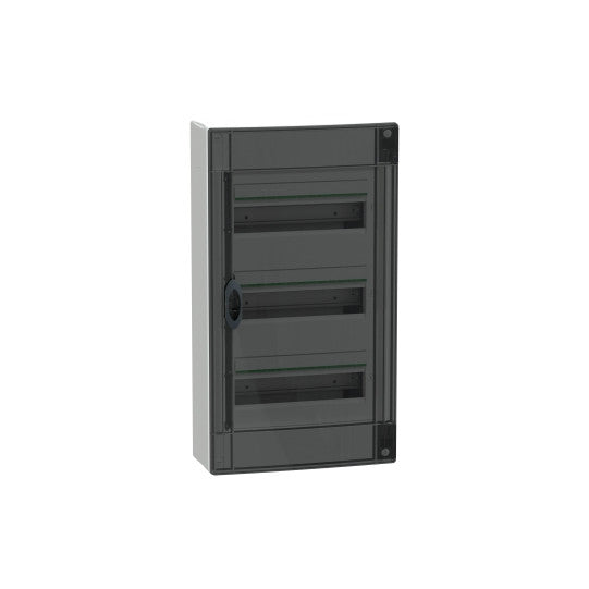 Schneider Electric SCHNEIDER PrismaSeT XS - Surface-mounted enclosure - 3R - 13M - Transparent door - LVSXM313