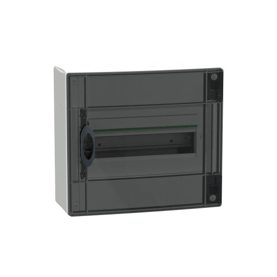 Schneider Electric SCHNEIDER PrismaSeT XS - Surface-mounted enclosure - 1R - 13M - Smoked transparent door- LVSXR113