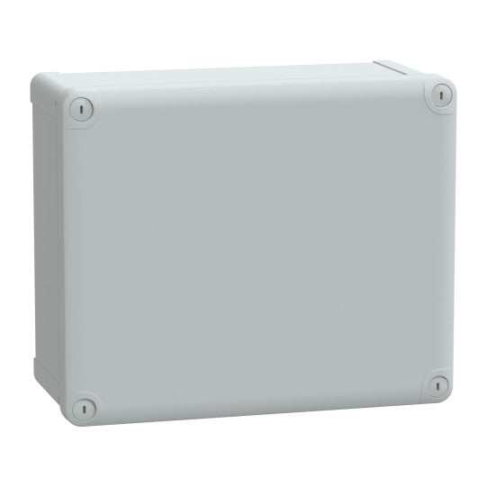 Schneider Electric Thalassa ABS box IP66 IK07 RAL7035 Int.H275W225D120 Ext.H291W241D128 Opaque cover H20 - NSYTBS292412