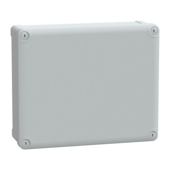 Schneider Electric Thalassa ABS box IP66 IK07 RAL7035 Int.H275W225D80 Ext.H291W241D88 Opaque cover H20 - NSYTBS29248
