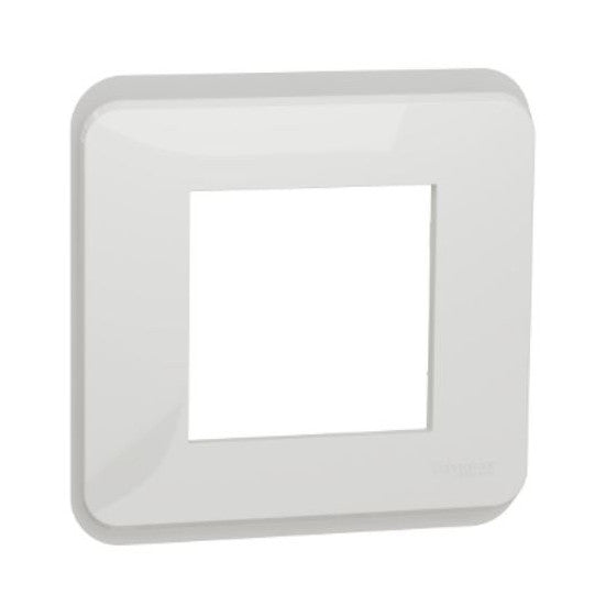 Schneider Electric SCHNEIDER Cover frame, Unica Pro, 1 gang, white - NU400218