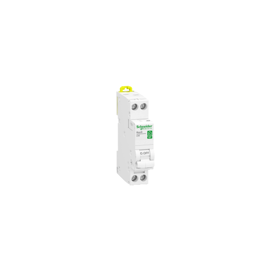 Schneider Electric Resi9 Miniature circuit-breaker, Resi9 DM, 1P + N, 6 A, C Curve, 230 V, 3000 A - R9PFC606