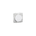 Schneider Electric Odace Odace, switch 1-pole 2-way, 10 AX, white luminous - S520263