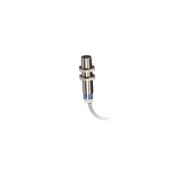 Schneider Electric SCHNEIDER Télémécanique inductive sensor XS6 M12 - L54mm - brass - Sn4mm - 24..240VAC/DC - cable 2m - XS612B1MAL2