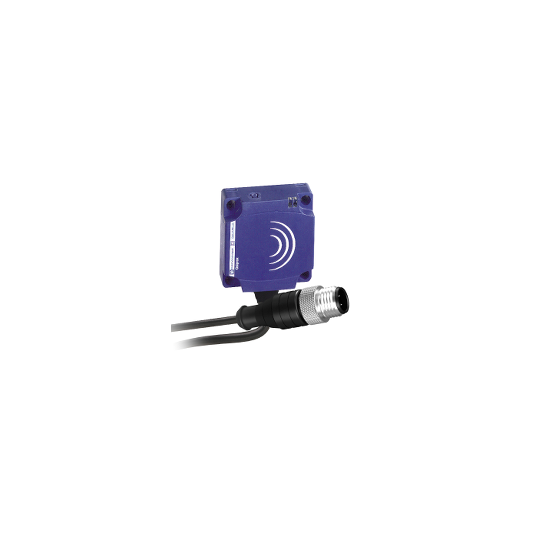 Schneider Electric SCHNEIDER Télémécanique - OsiSense XS8 - détecteur inductif - 40x40 - L15mm - PBT - Sn 25mm - M12 0.15m - XS8C1A1PAL01M12