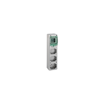 Schneider Electric Kaedra Kaedra - mini coffret pour prises - 98 x 392 mm - 4 modules - 3 ouvertures  - 13177