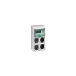 Schneider Electric Kaedra Kaedra - coffret - pour prises - 236 x 460 mm - 8 modules - 4 ouvertures  - 10364