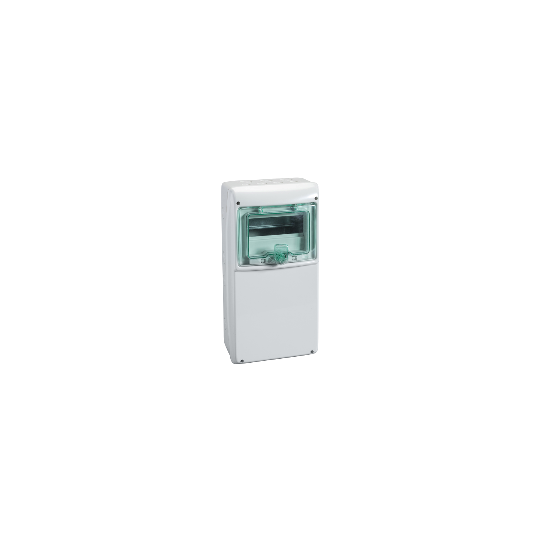 Schneider Electric Kaedra Kaedra - coffret - polyvalent face lisse - 236 x 460 mm - 8 modules - 13190