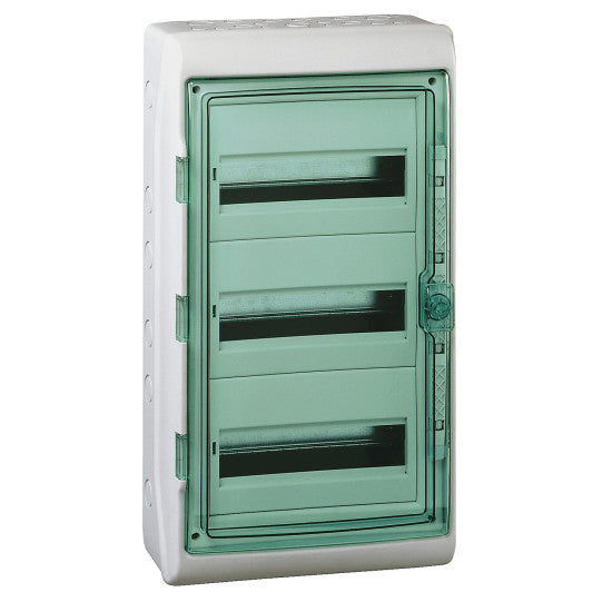Schneider Electric Mureva Mureva - for modular device - 3 x 12 modules - 1 terminal block - 13966M