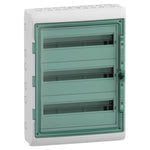 Schneider Electric Mureva Mureva - for modular device - 3 x 18 modules - 2 terminal blocks - 13967M